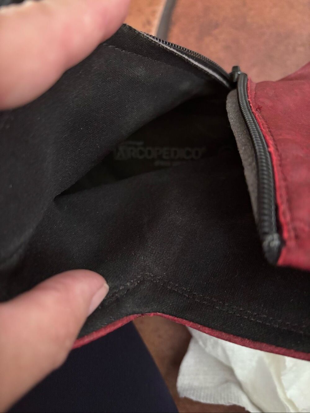 Arcopedico Cherry Red Booties - Picture 6 of 6